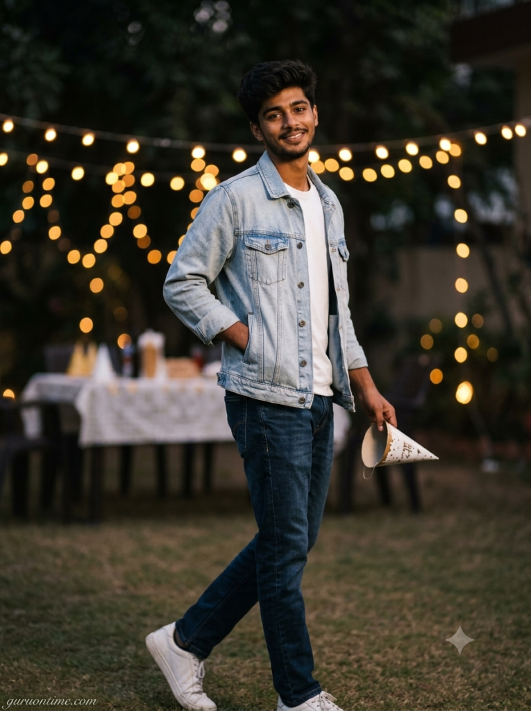 5 Best Gemini Prompts for Boys Birthday Party Look 2026 denim on denim backyard bash — the casual youthful look